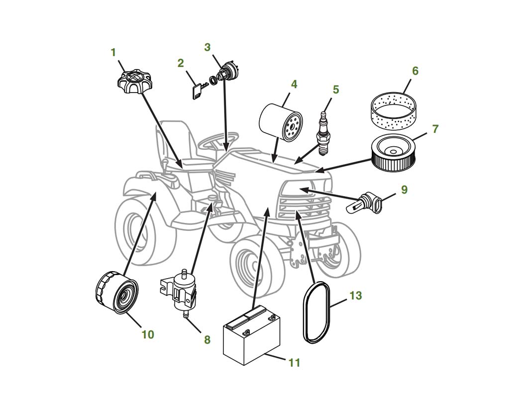 X739 Lawn Tractor