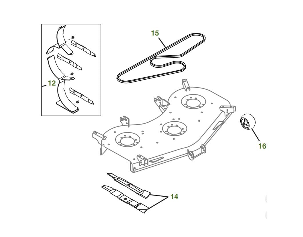 60" High Capacity Mower Deck