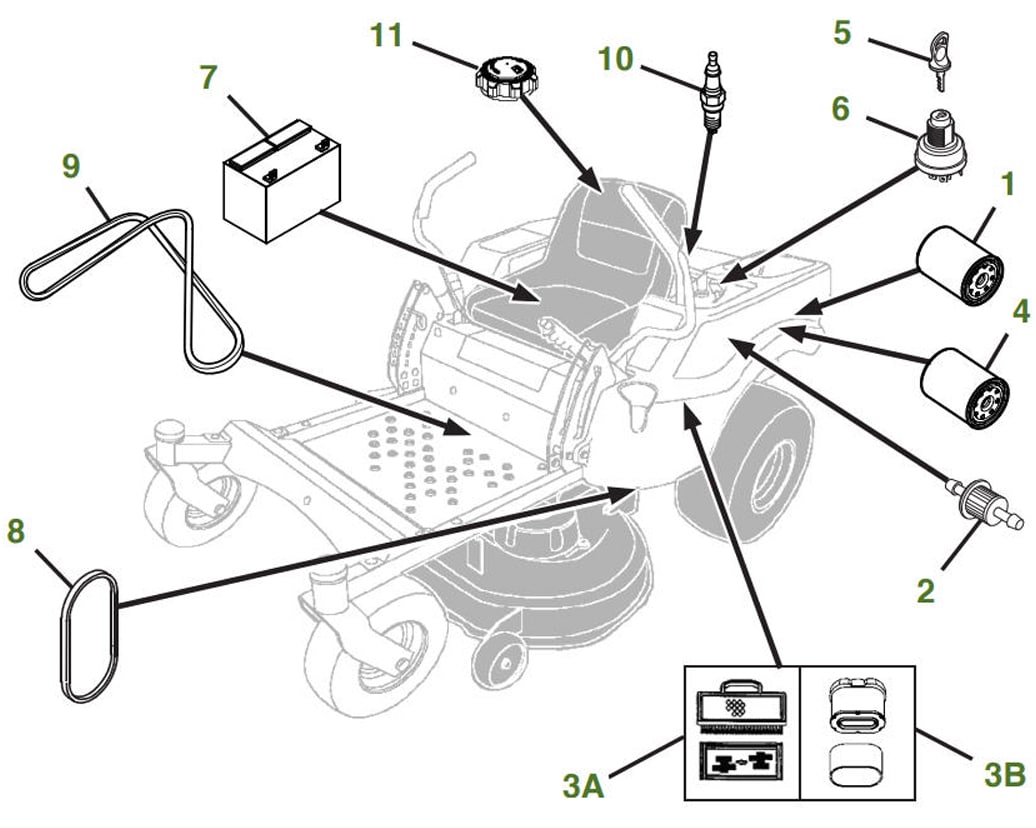 john deere power flow parts diagram