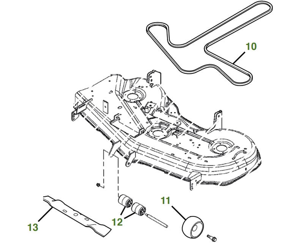 62" Mower Deck