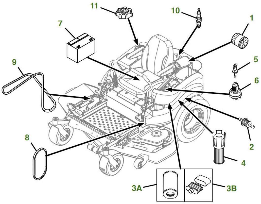 Z655 - 54-in. High Capacity Mower Deck