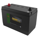 12 Volt Battery, Wet Charged, 65 Ah, 800 CCA, 34 BCI
