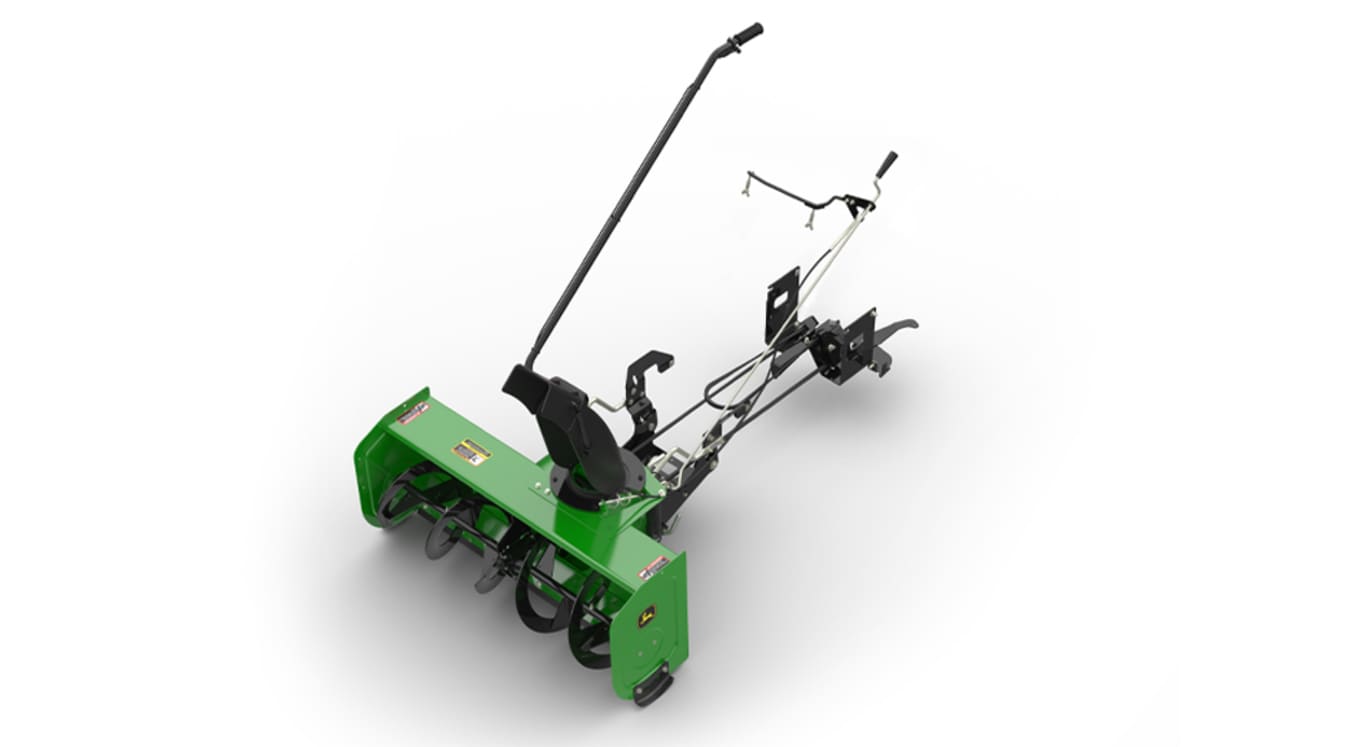 John deere riding lawn mower snow blower attachment online