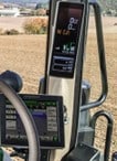 Cornerpost display in A-post