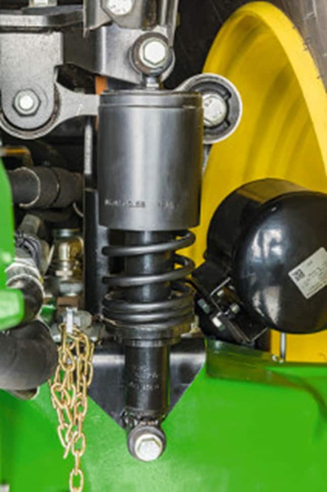Mechanical cab suspension