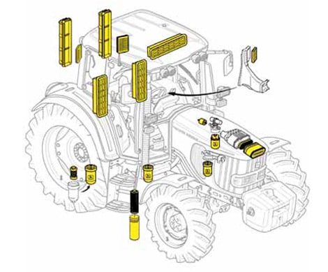 Repuestos para tractores John Deere - Sparepartsholland