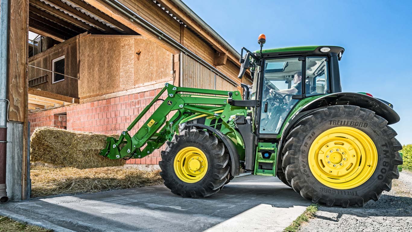 Frontloader John Deere Asia