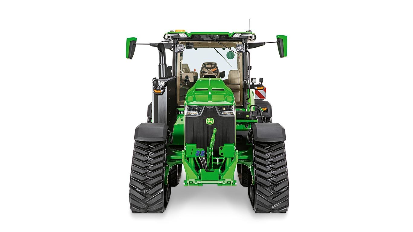 Foto de estudio Trator grande John Deere serie 8RT