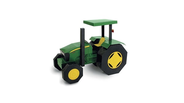 Modelo de papel tractor 5075E