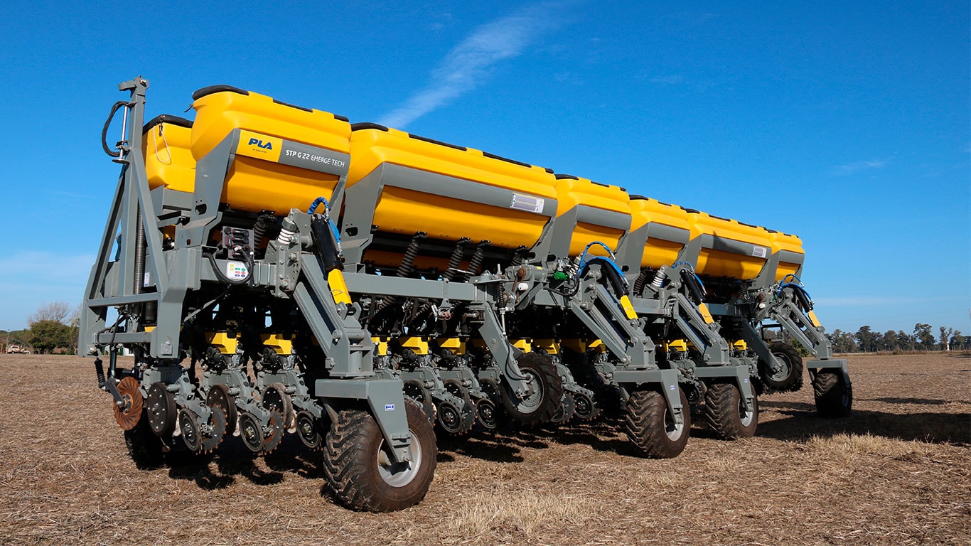 Emerge Tech PLA en el campo.