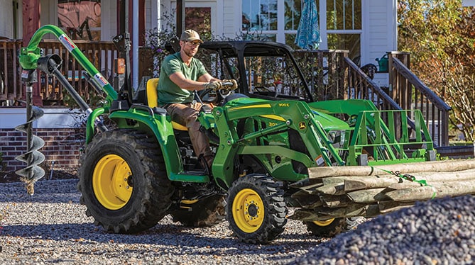 John Deere 3025R Compact Utility Tractor