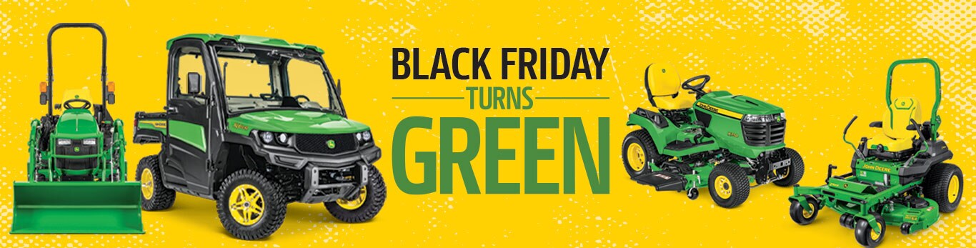 John Deere Black Friday Turns Green