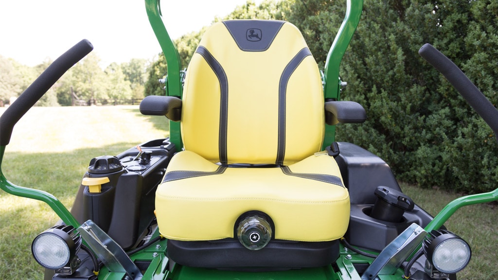close up image of ztrak seat