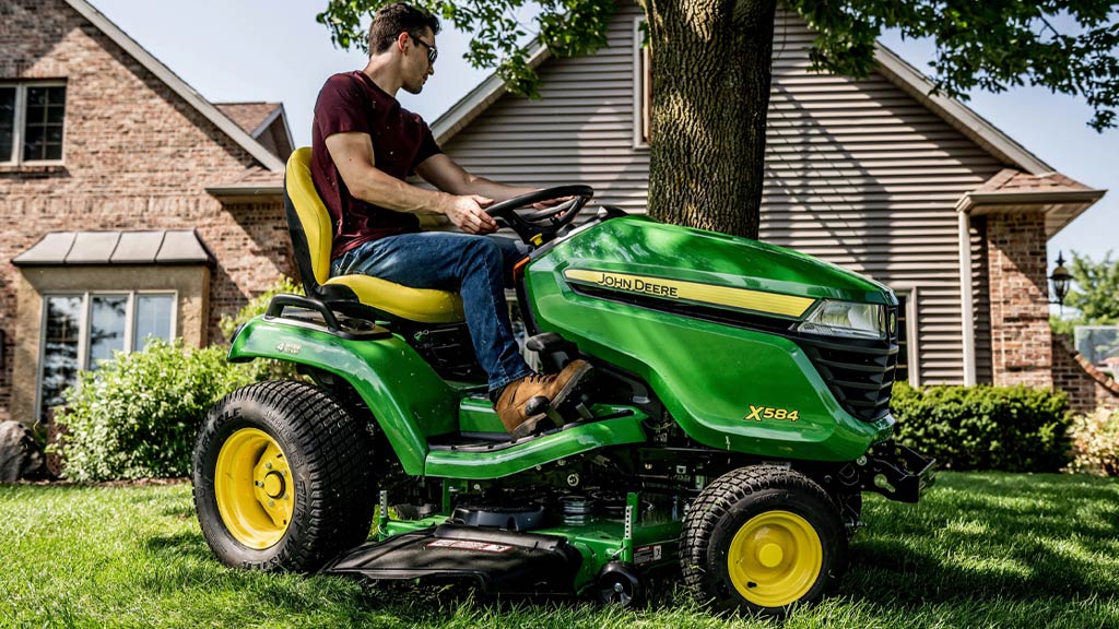 Photo of x584 series lawn tractor