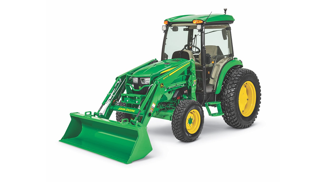 Studio image of the MY24 4075R Compact Utility Tractor