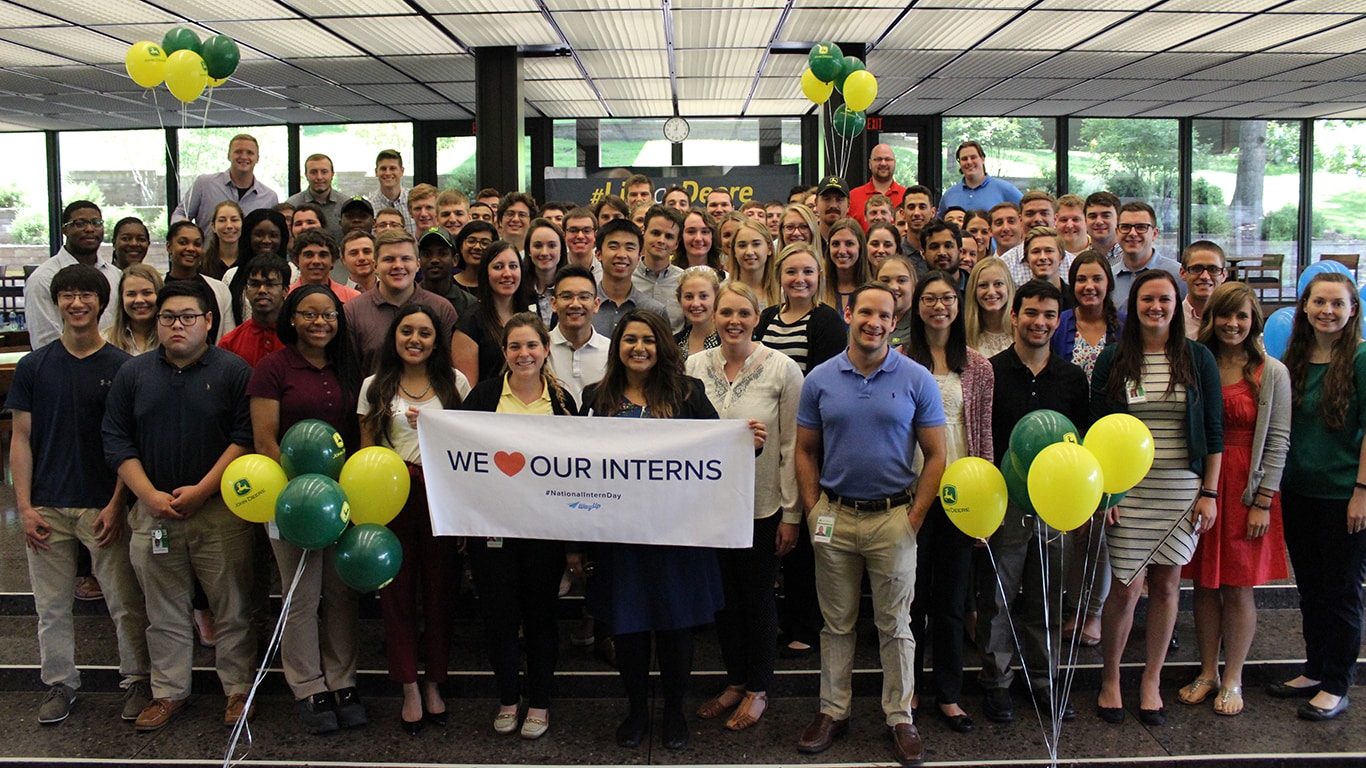 John Deere offers talented interns real-world experiences