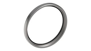 A circular O‑ring seal.