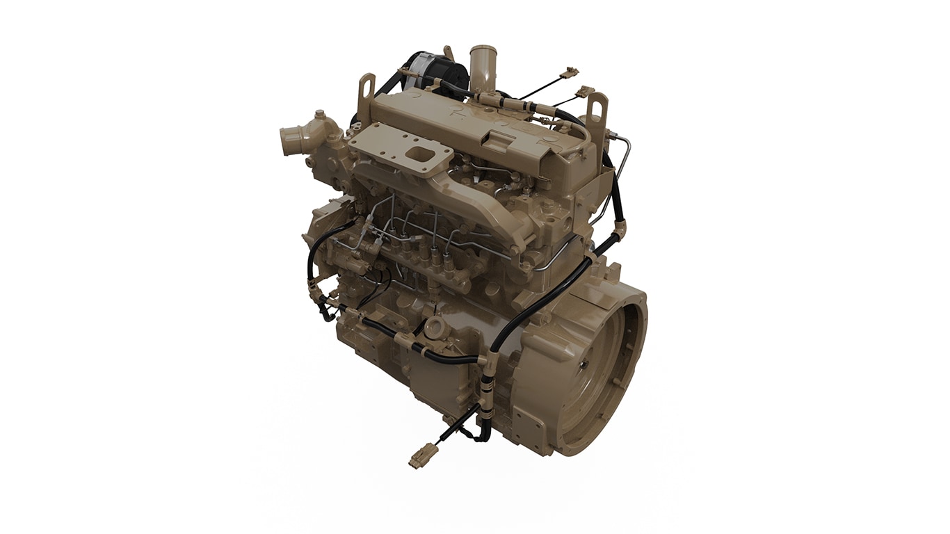 Studio shot of Wirtgen OEM engine