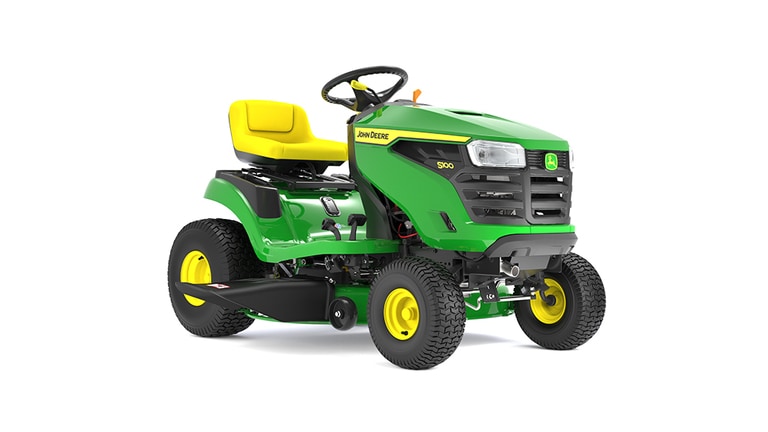 front right-side of S100 lawn tractor