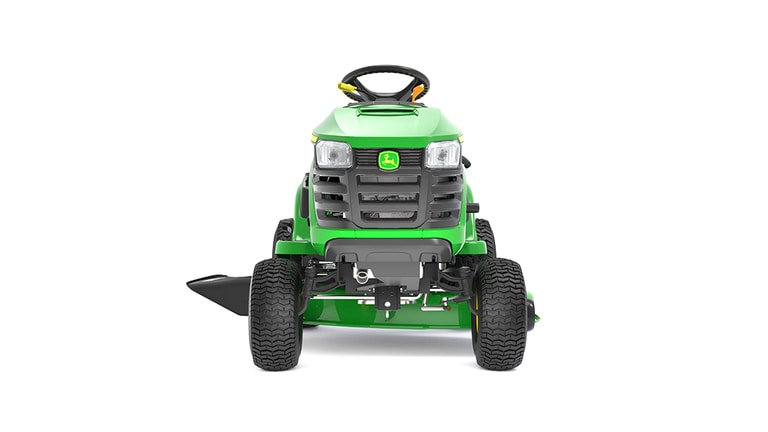 front view of S100 lawn tractor