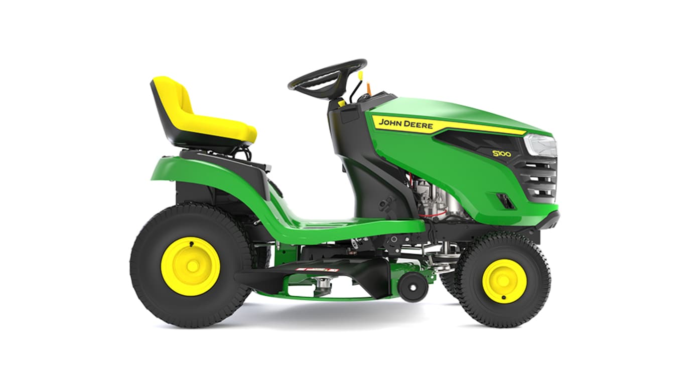 right side of S100 lawn tractor