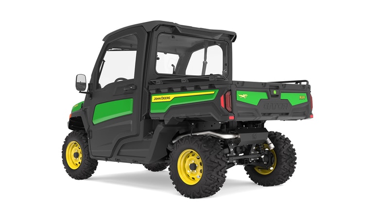 XUV 845M HVAC Cab facing rear left studio image