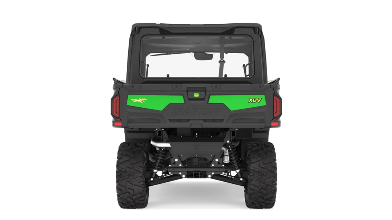 XUV 845M HVAC Cab facing rear studio image
