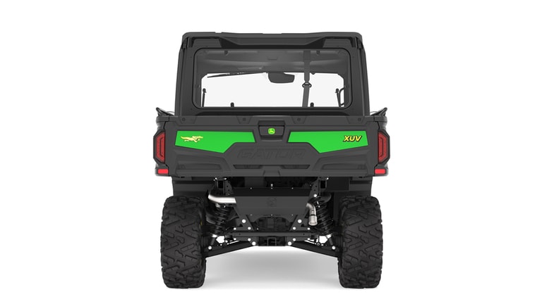 XUV 845M HVAC Cab facing rear studio image