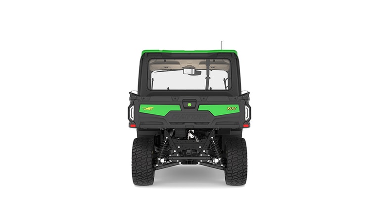 XUV 875R Premium Cab Diesel facing rear studio image