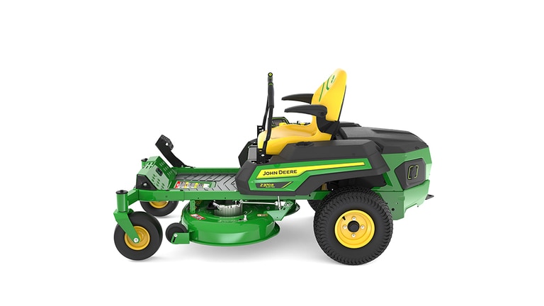 the left side studio image of a Z370 ZTrak Mower