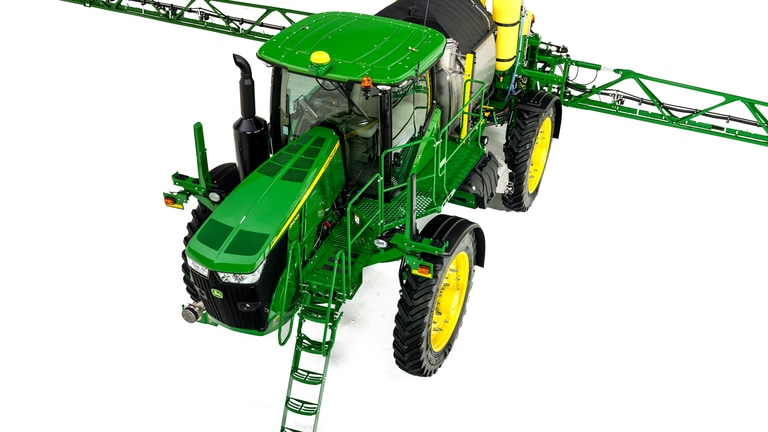 Three-quarter view of r4045 sprayer