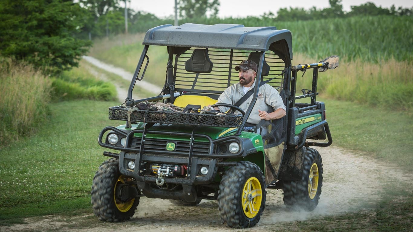 Gator XUV on farm