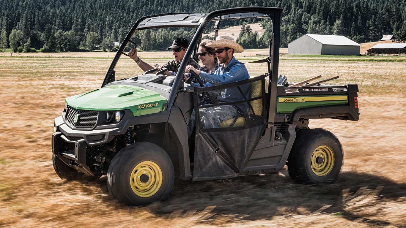 John deere gator shop lawn mower attachment