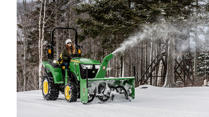 Snow shovel for store riding lawn mower