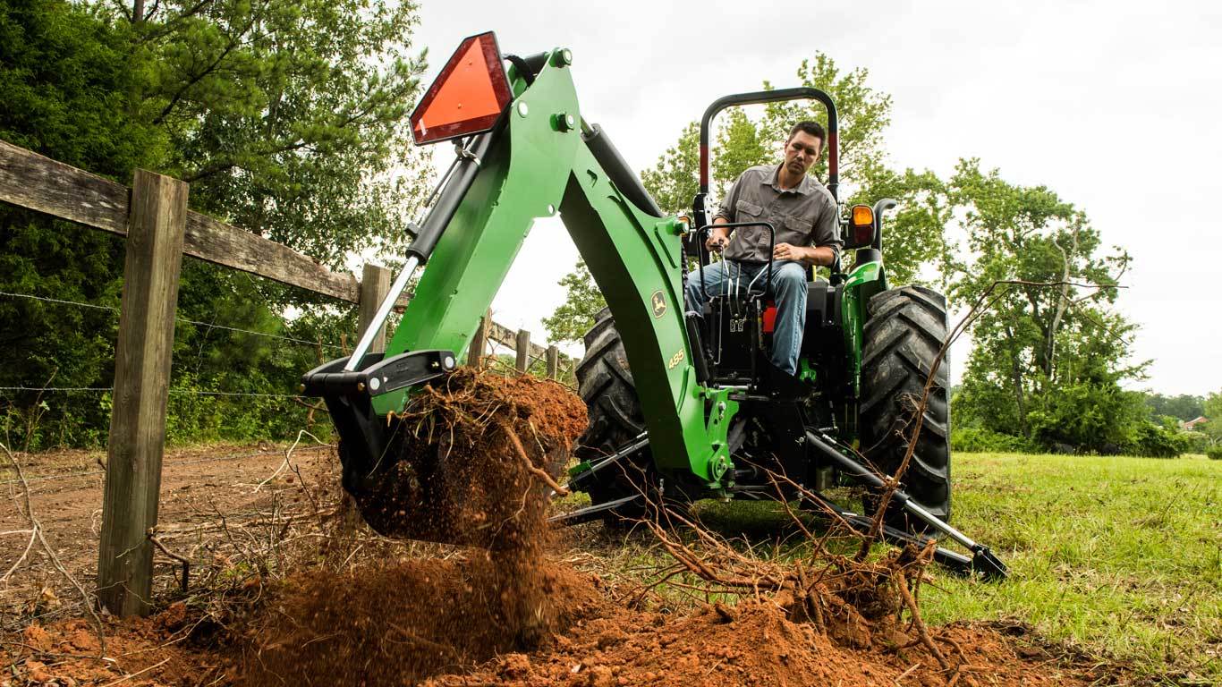 John Deere 485a Backhoe For Sale