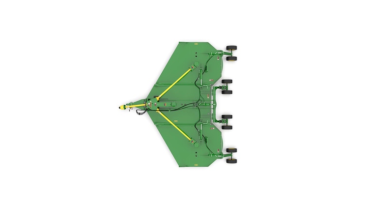 Studio rendering FC20M from a top angle