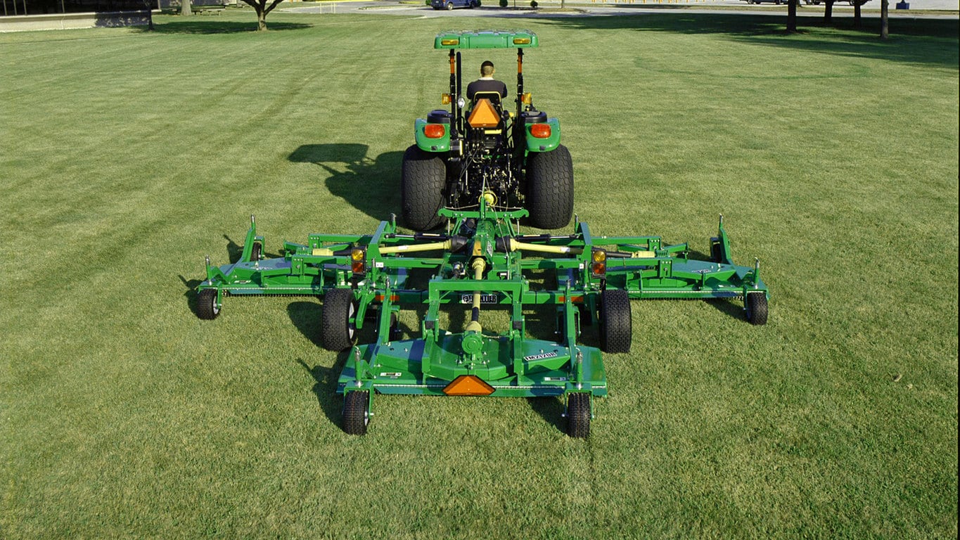 John deere finish mower shop