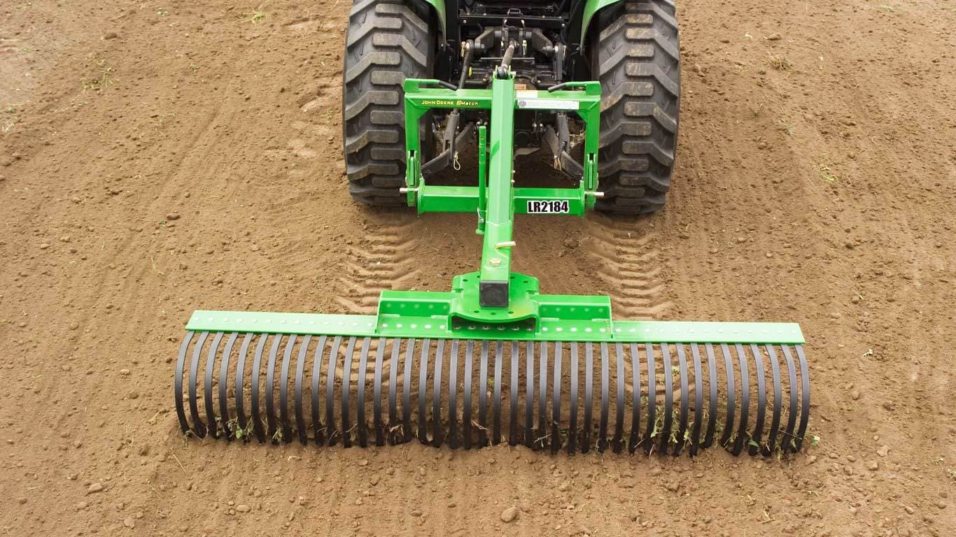 4 foot online landscape rake