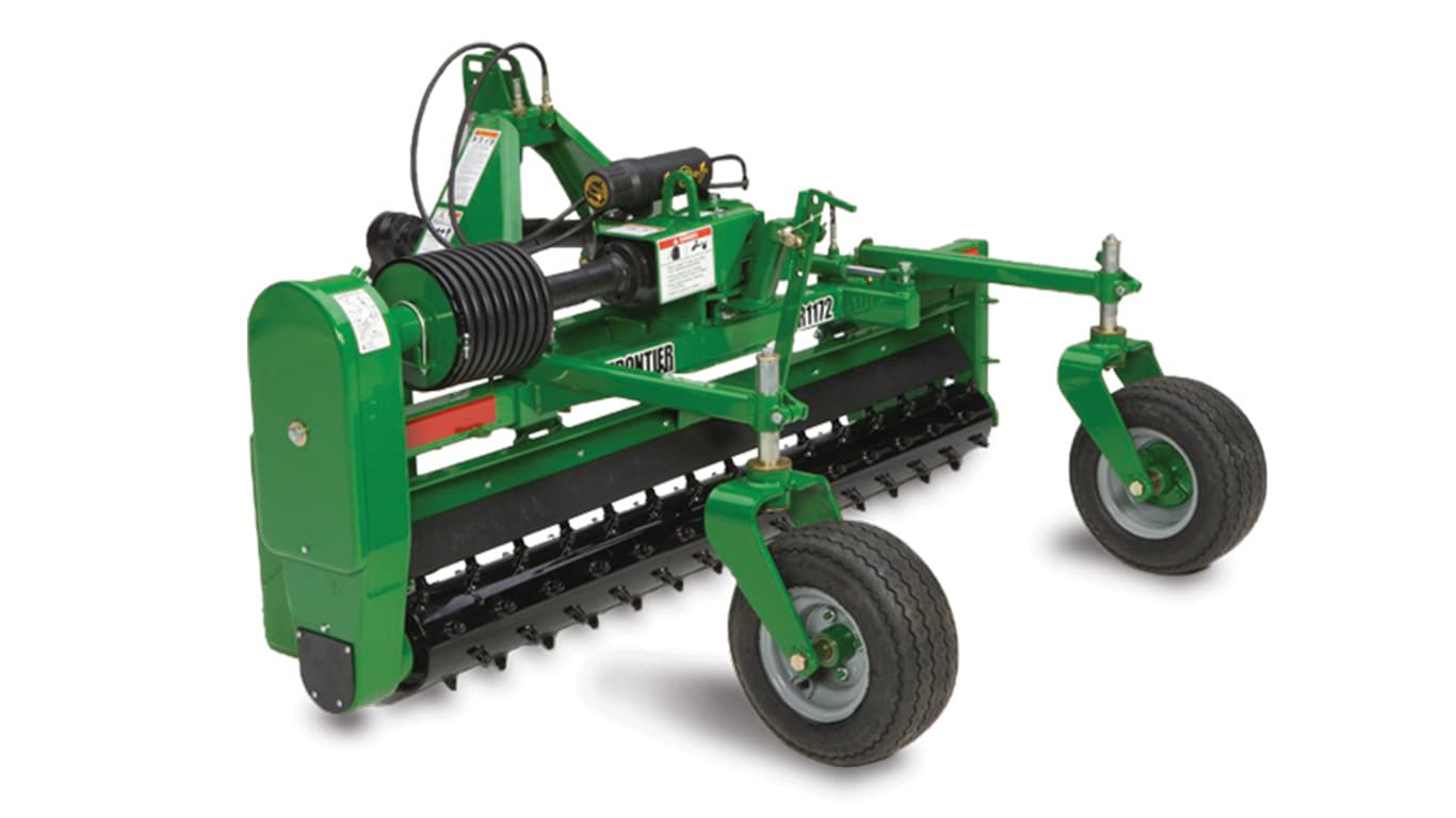 Frontier power hotsell rake for sale