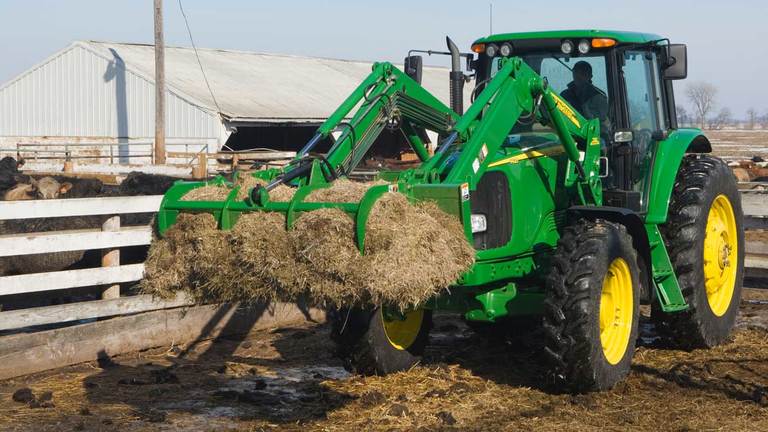 Manure Fork with Grapple