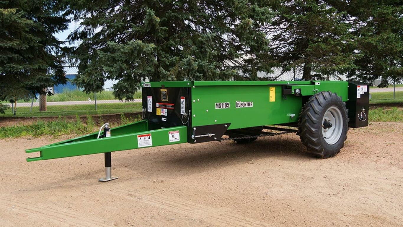 Frontier Livestock MS1105 model in front of trees