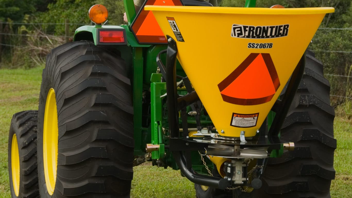 3 point best sale hitch grass seeder