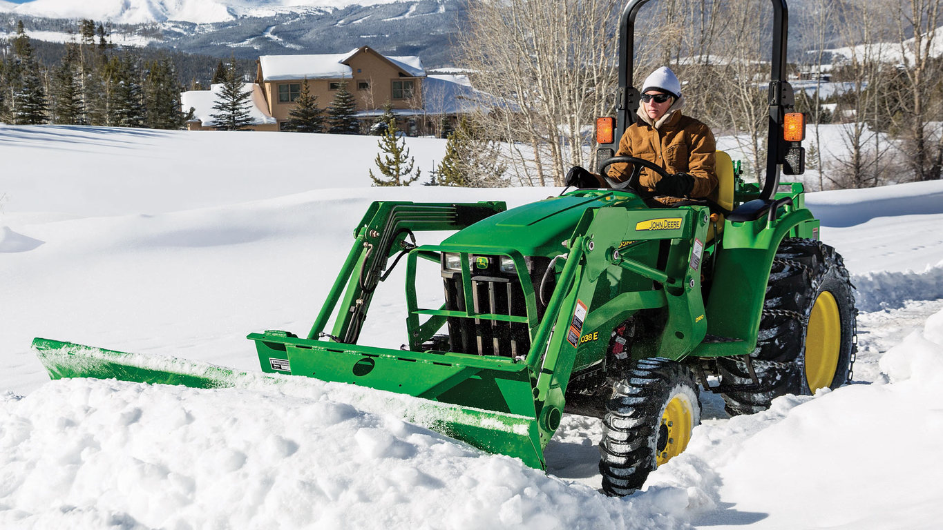 field image of a three series tractor