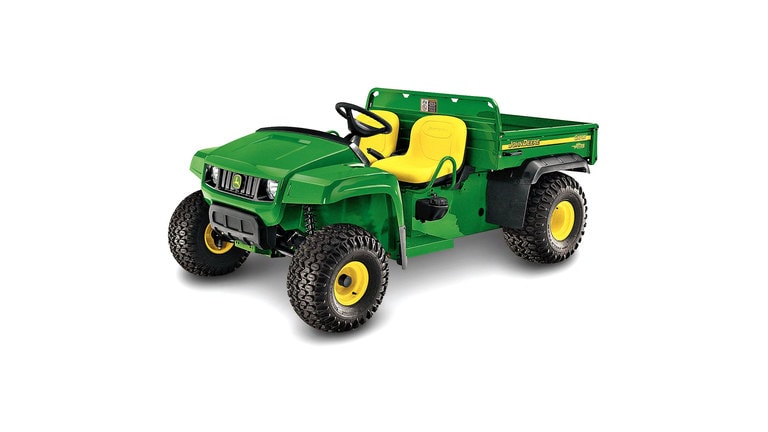 Three-quarter view of TS 4x2 Gator Utility Vehicle