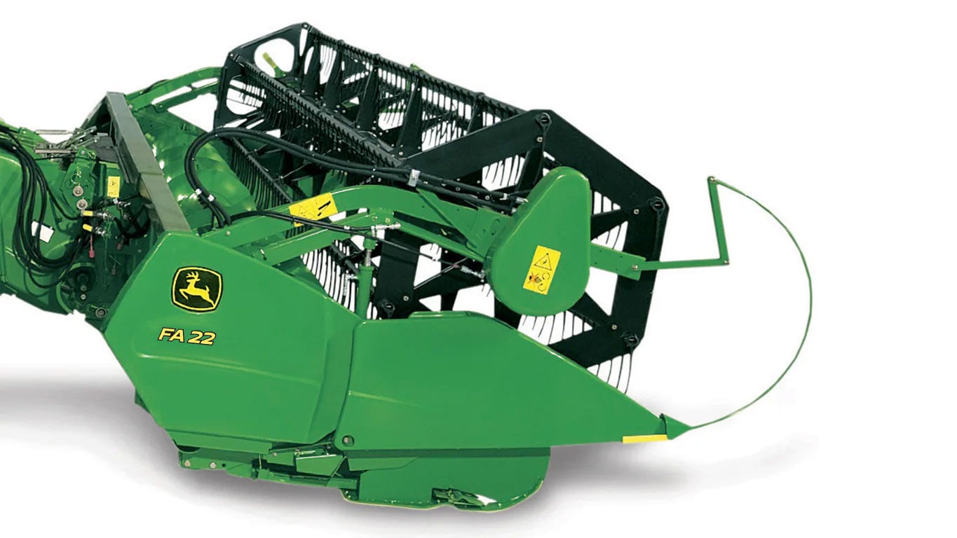 FA 22 flex cutting platform header studio photo