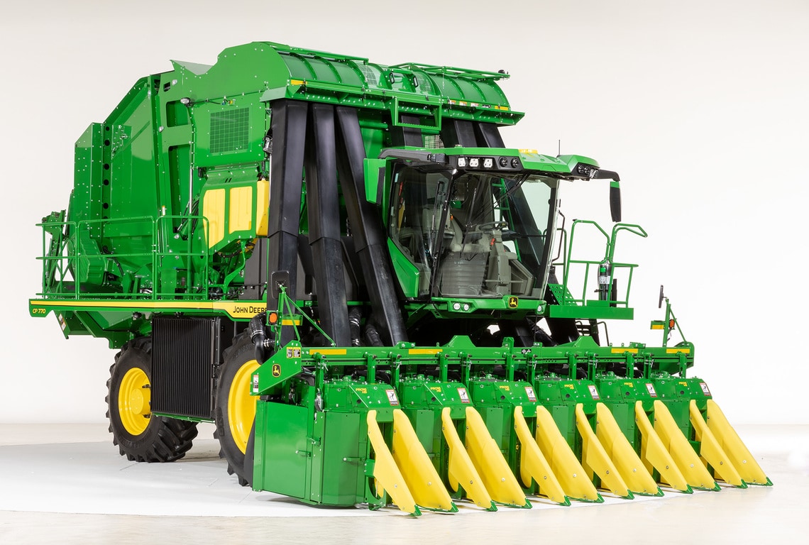 Studio image of a CP770 Cotton Picker