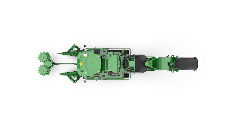 Studio rendering CH770 from a top angle.