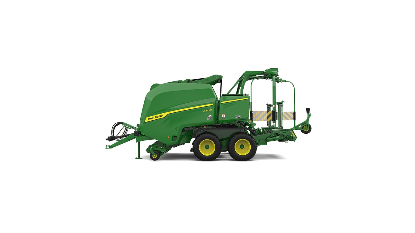 Studio rendering of C452R Wrapping Baler