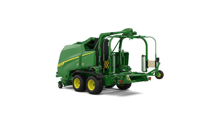 Studio rendering of C452R Wrapping Baler