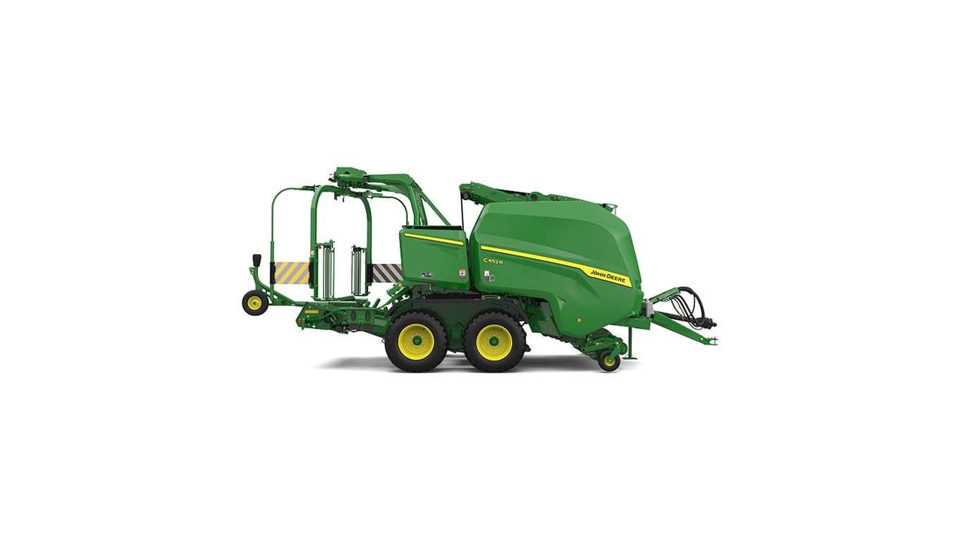 Studio rendering of C452R Wrapping Baler